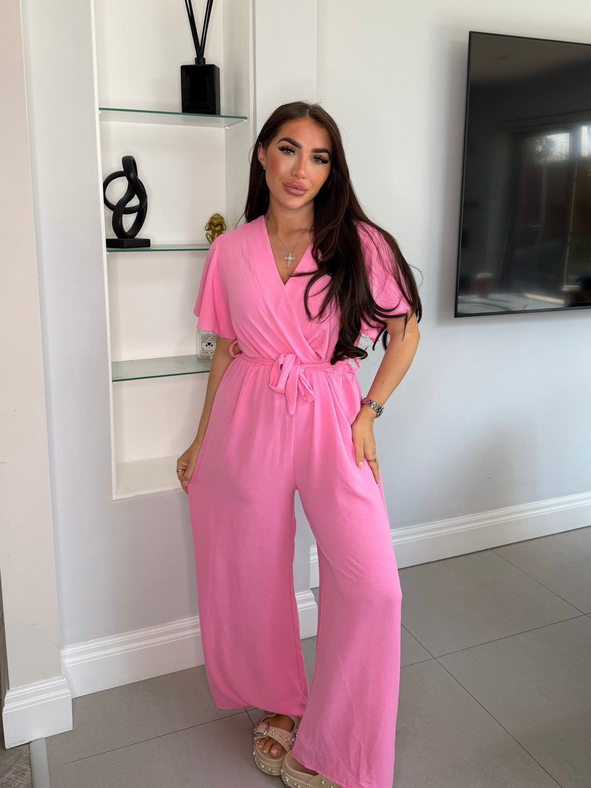 SB:Tia ladies jumpsuit PINK