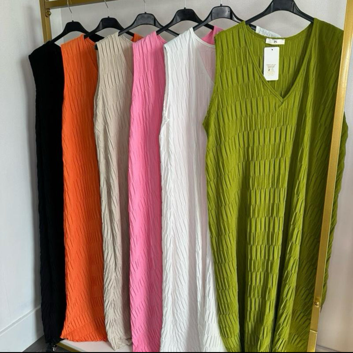 SaseKAT Dress Size 8-26 - Available in Multiple Colors Including Black Orange Pink White and Green for Women